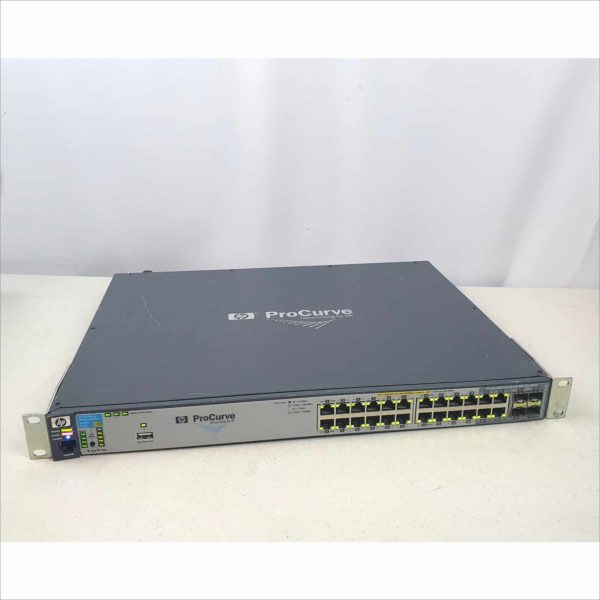 HP ProCurve 2910-24G PoE+ 26-Port Gigabit Ethernet Switch - J9146A (RSVLC-0405)