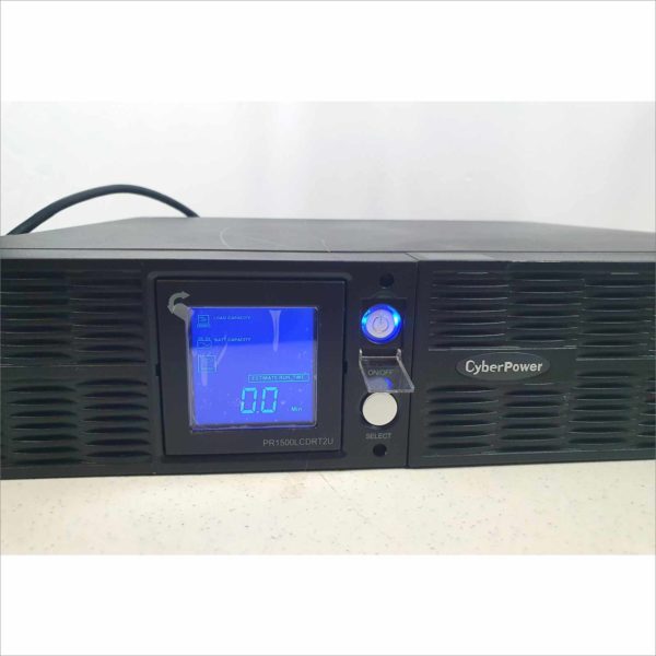 CyberPower PR1500LCDRT2U 1500 VA Power Backups 2U Smart App Sinewave UPS Series