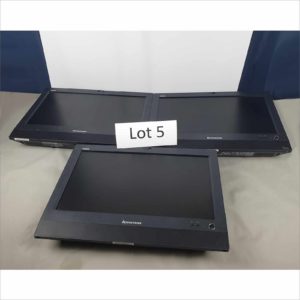lot 3x Lenovo ThinkCentre M72z 20" G2020 2.90Ghz 6GB HDD 500GB Wi-Fi Windows License AIO - Auc 5