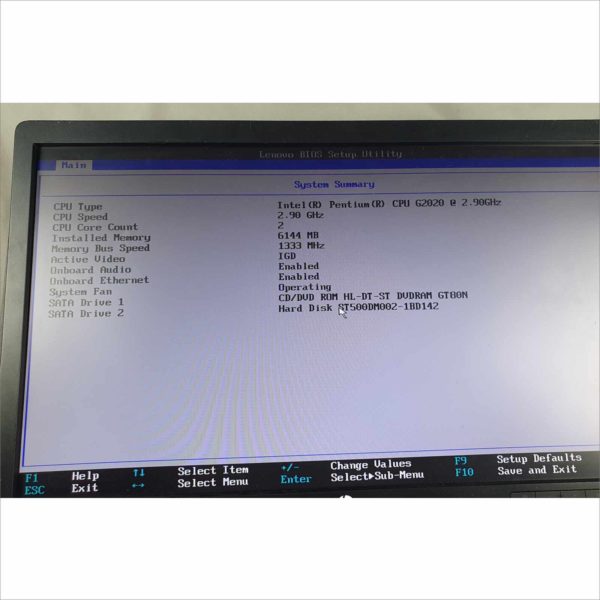 lot 3x Lenovo ThinkCentre M72z 20" G2020 2.90Ghz 6GB HDD 500GB Wi-Fi Windows License AIO - Auc 5