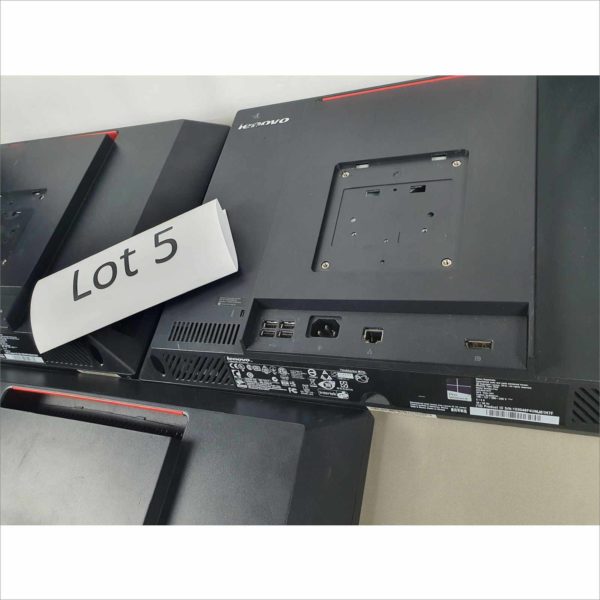 lot 3x Lenovo ThinkCentre M72z 20" G2020 2.90Ghz 6GB HDD 500GB Wi-Fi Windows License AIO - Auc 5