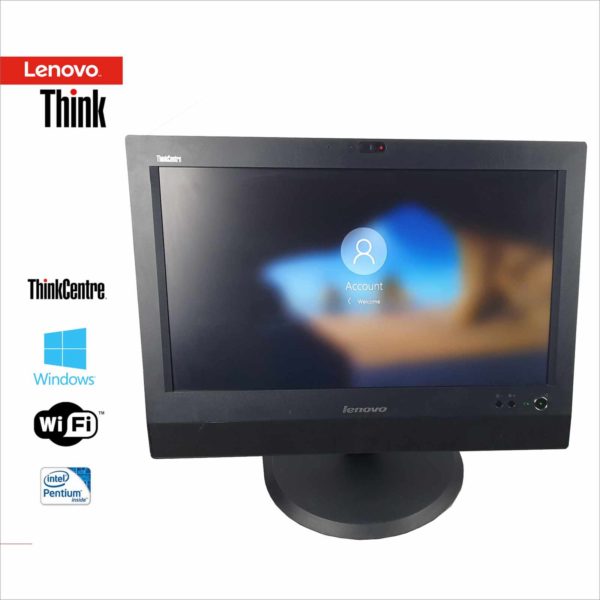 Lenovo ThinkCentre M71z 20" Pentium G 4GB HDD 250GB Wi-Fi Windows License AIO - Victolab LLC