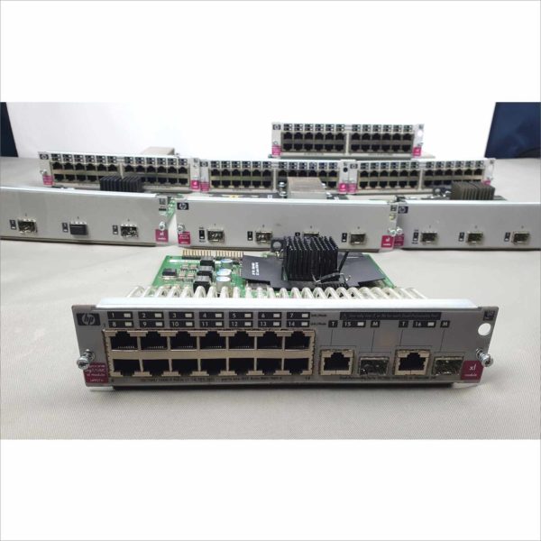Lot 8x HP Procuve J4907A J4820A J4878A Switch Modules