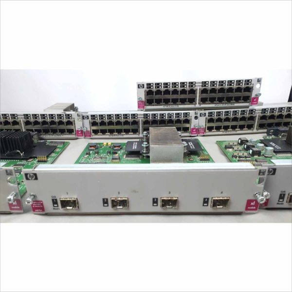 Lot 8x HP Procuve J4907A J4820A J4878A Switch Modules