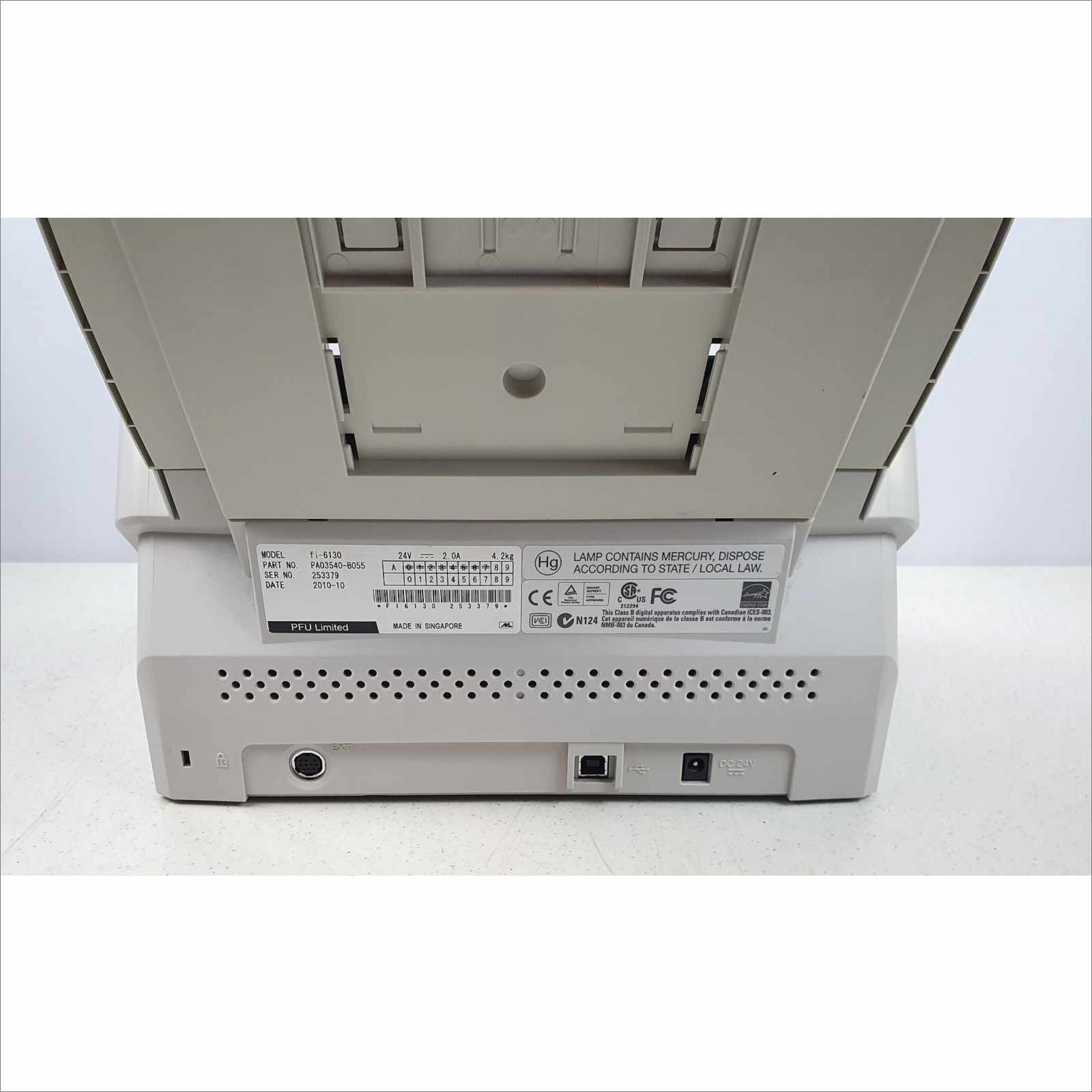 Fujitsu FI-6130 Duplex Color Document Scanner – 600DPI, A4, With Bundle