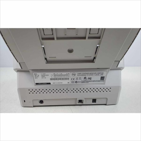 Fujitsu fi-6130 Page Count 4213 Full Duplex A4 ADF Workgroup 600dpi Color Image Scanner ScandAll PRO Compatible PN PA03540-B055 - Victolab LLC