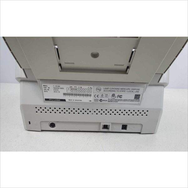 Fujitsu fi-6130z Page Count 2420 Full Duplex A4 ADF Workgroup 600dpi Color Image Scanner ScandAll PRO Compatible PN PA03630-B055