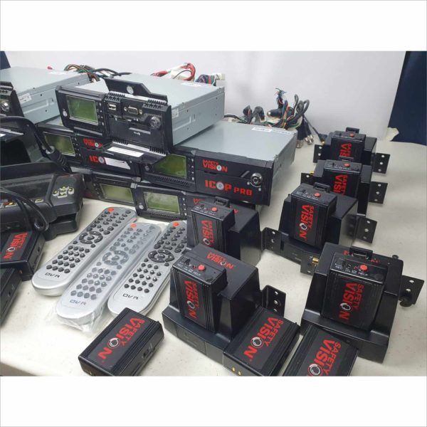 Large lot ICOP Pro ICPSDDVR With LCD Panel and Radios DVR video Surveillance System