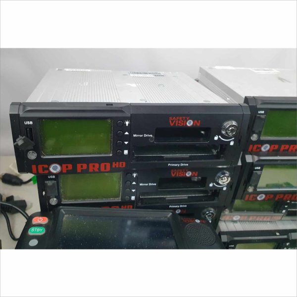 Large lot ICOP Pro ICPPROHVR With LCD Panel and Radios DVR video Surveillance System