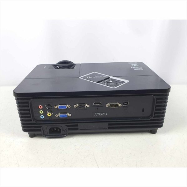 ViewSonic PJD5234 XGA DLP 3D Capable 2800 Lumens Projector - 3884 Lamp Hours - Victolab LLC - Projector Guy - projectorguy