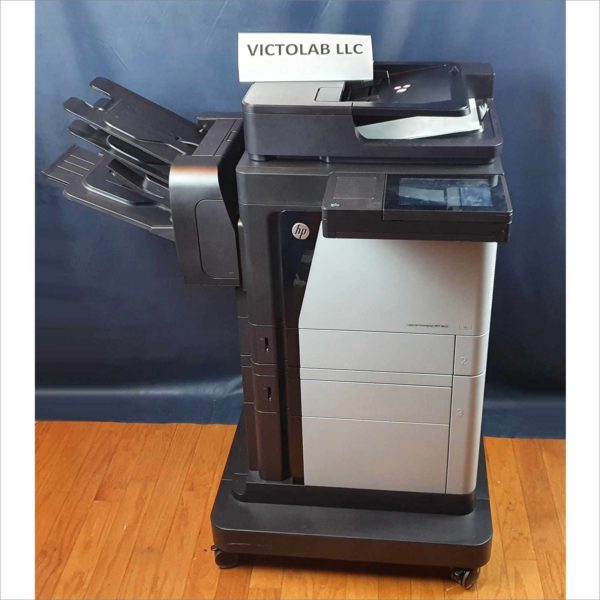 HP LaserJet Entreprise MFP M630 B3G85A Flow Laser printer COPY FAX SCAN LOW COUNT - Victolab LLC