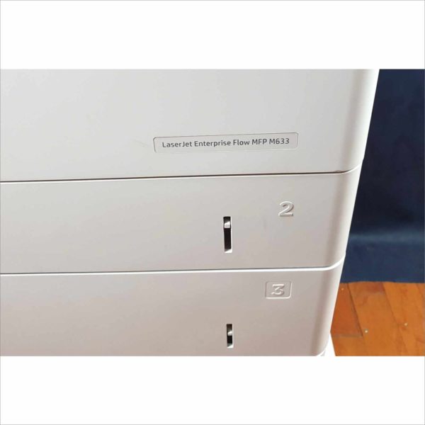 HP LaserJet Entreprise MFP M633 J8J78A Flow Laser printer COPY FAX SCAN LOW COUNT - Victolab LLC