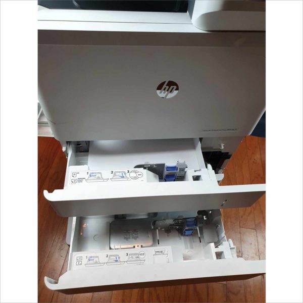 HP LaserJet Entreprise MFP M633 J8J78A Flow Laser printer COPY FAX SCAN LOW COUNT - Victolab LLC