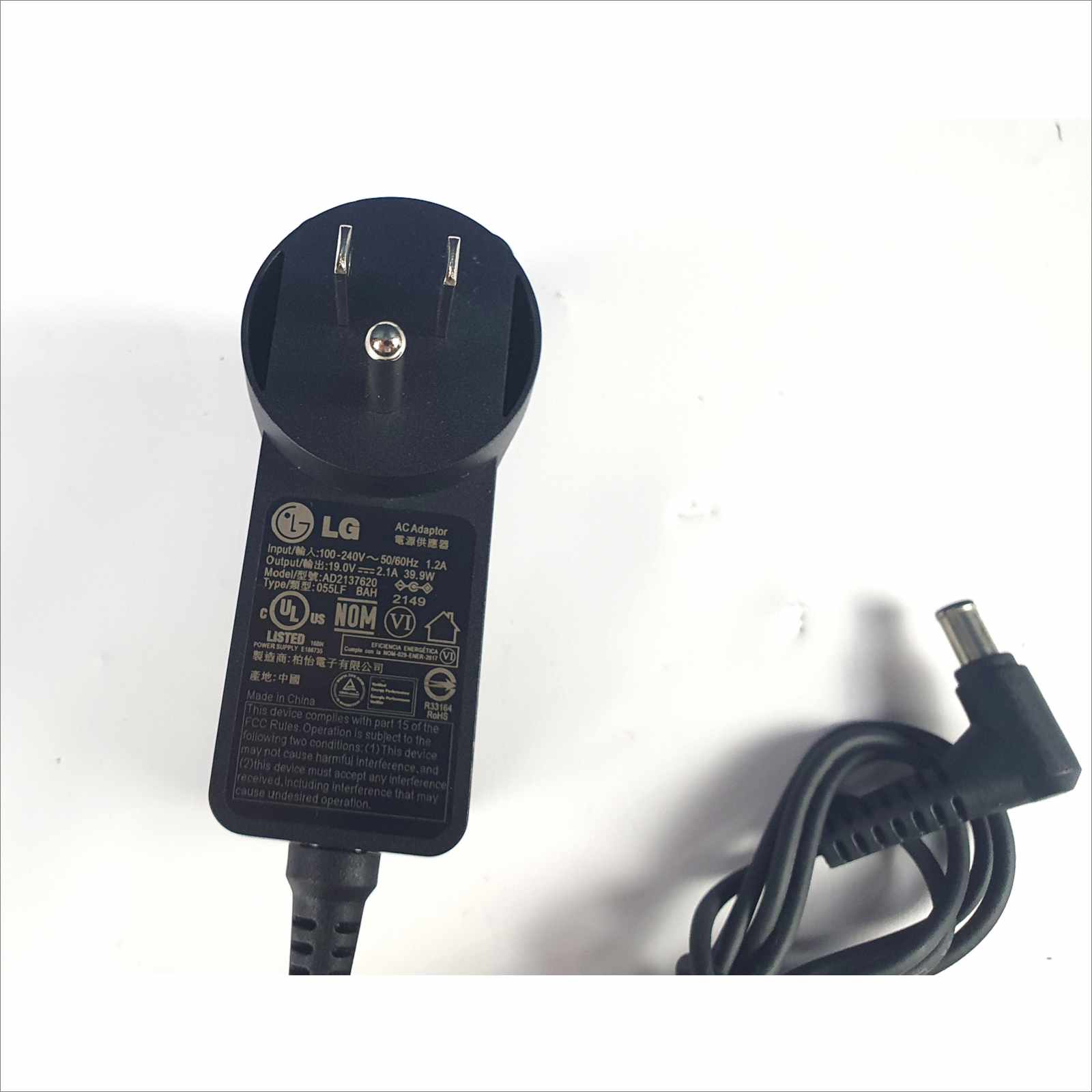 Genuine LG Monitor AC Adapter Power Supply AD2137620 055LF 19V 2.1A 39.9W - Computer Network | Telecom | Lab & medical Equipment