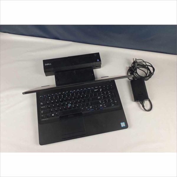 Dell Latitude 5570 FHD 15.6" 6440HQ 2.6GHz 8GB 256GB SSD Webcam WiFi Win10 Laptop with Power Adapter, docking station / Ports Replicator - Victolab LLC