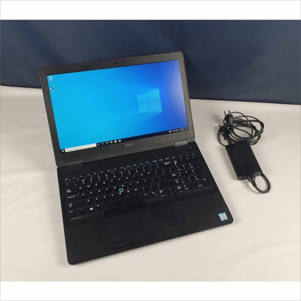 Dell Latitude 5570 FHD 15.6" 6440HQ 2.6GHz 8GB 256GB SSD Webcam WiFi Win10 Laptop with Power Adapter, docking station / Ports Replicator - Victolab LLC