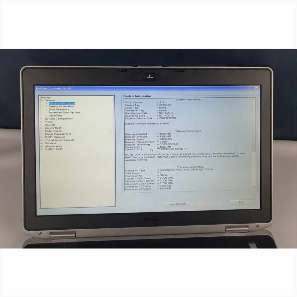 Dell Latitude E6530 15.6" FHD i7-3740QM 2.70GHz NVIDIA GPU 4GB 180GB SSD WiFi Win10 Laptop with Power Adapter & docking station - Victolab LLC