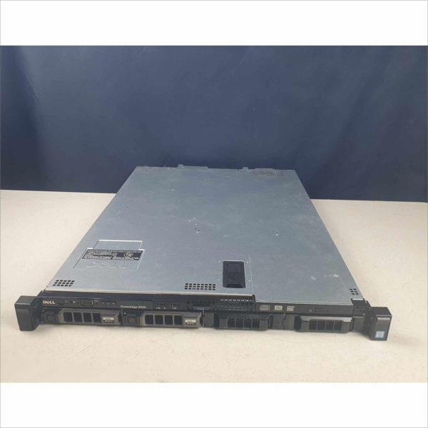 DELL POWEREDGE R430 3.5" 4-BAY 2x XEON E5-2640 V3 2.60 32GB 2x 300GB SAS HDDs PERC H330 - Victolab LLC