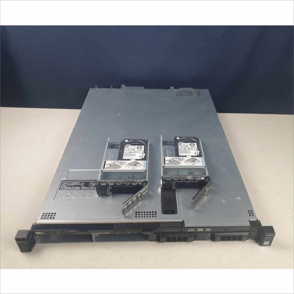 DELL POWEREDGE R430 3.5" 4-BAY 2x XEON E5-2640 V3 2.60 32GB 2x 300GB SAS HDDs PERC H330 - Victolab LLC