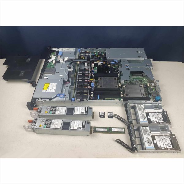 DELL POWEREDGE R430 3.5" 4-BAY 2x XEON E5-2640 V3 2.60 32GB 2x 300GB SAS HDDs PERC H330 - Victolab LLC