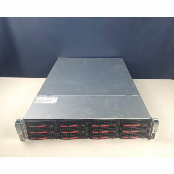 Supermicro SC826BE1C-R920LP 2U chassis & X10DRH-CT serverboard w/ dual Xeon E5-2620 V4 processor 64GB RAM 34TB Storage - Victolab LLC