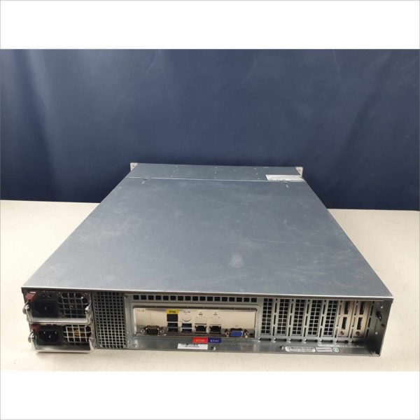 Supermicro SC826BE1C-R920LP 2U chassis & X10DRH-CT serverboard w/ dual Xeon E5-2620 V4 processor 64GB RAM 34TB Storage - Victolab LLC