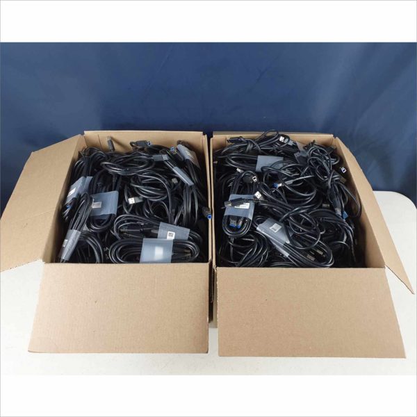 Large lot 290x plus USB A Male to USB B / B 3.0 / A Female & more- 2x Boxes Full - Victolab LLC