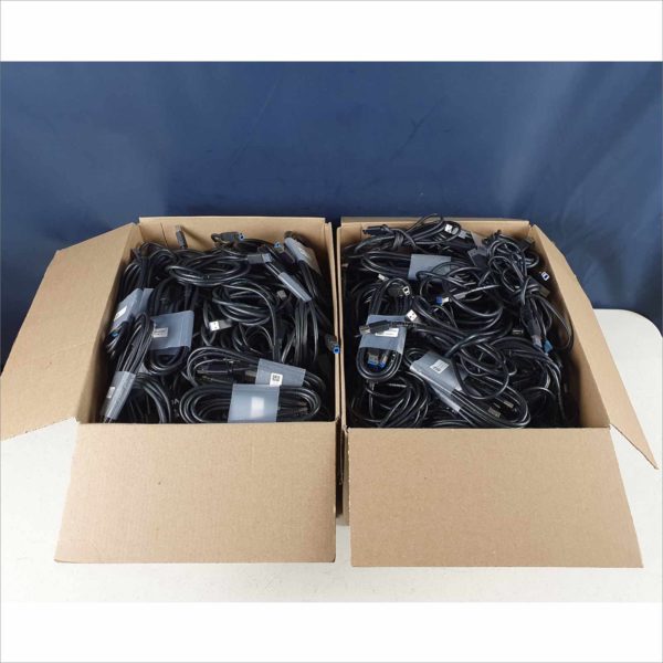 Large lot 290x plus USB A Male to USB B / B 3.0 / A Female & more- 2x Boxes Full - Victolab LLC