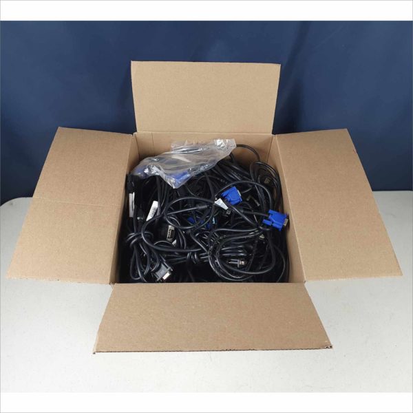 Lot of 60 VGA SVGA 6ft. Male to Male PC Monitor Cable - Victolab LLC