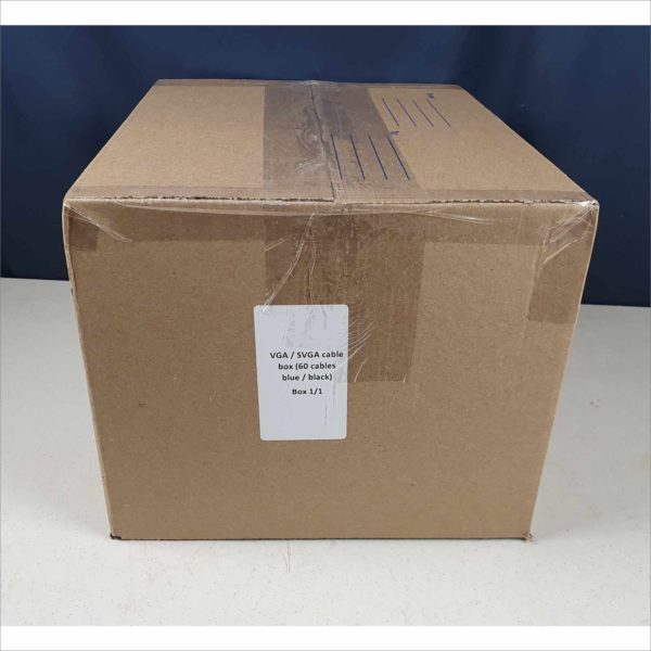 Lot of 60 VGA SVGA 6ft. Male to Male PC Monitor Cable - Victolab LLC