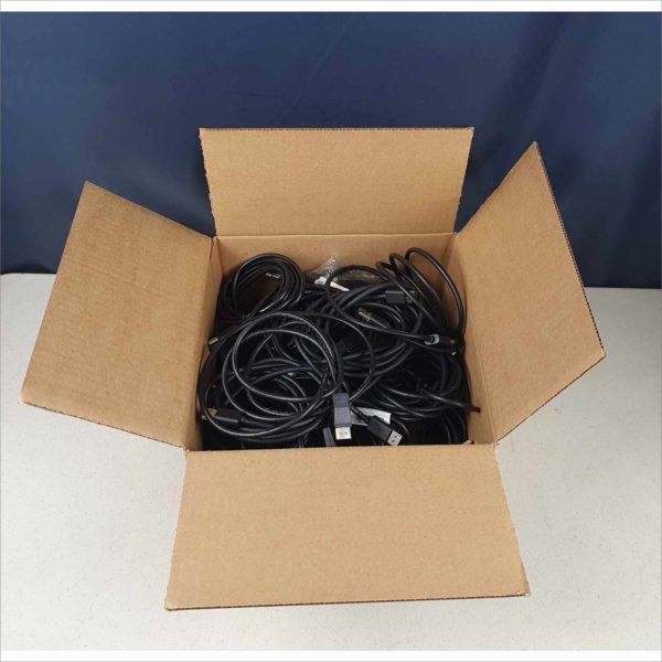 Lot 25x Displayport to Display Port Cable DP Male to Male Cord 4K HD w/ Latches 6ft Black - Victolab LLC