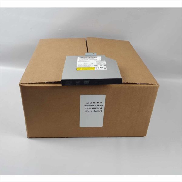 lot 20x DS-8A8SH DVD / CD Rewritable Drive Burner For Dell, Lenovo & More - 0B32238 - Vitolab LLC