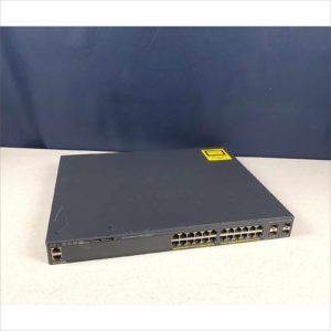 CISCO WS-C2960X-24PS-L Catalyst 2960X 24 GigE PoE 370W SFP Uplinks - Victolab LLC