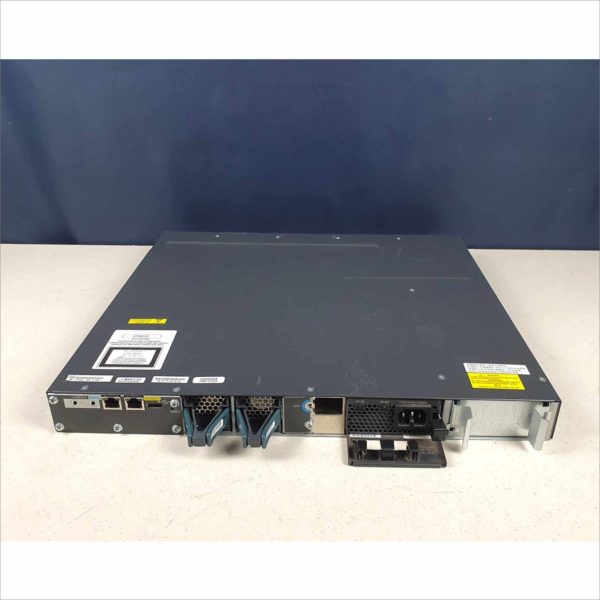 Cisco Catalyst C3560X 48 Port Gigabit Switch WS-C3560X-48P 1U Rack Mount PoE+ with C3KX-NM-1G SPF Module - Victolab LLC