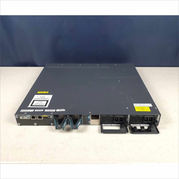 Cisco Catalyst C3560X 48 Port Gigabit Switch WS-C3560X-48P 1U Rack Mount PoE with C3KX-NM-1G SPF Module & 2x PSU - Victolab LLC