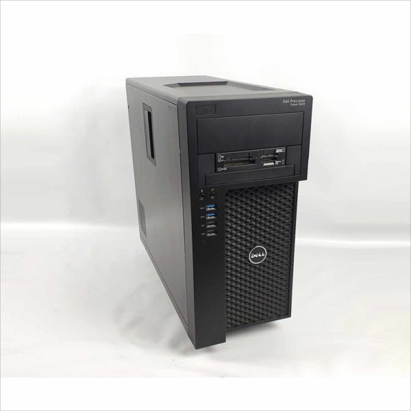 Dell Precision T3620 Xeon E3-1240 V6 3.70 GHz 8GB PC4 256GB SSD w/ Nvidea Quadro K620, Card Reader, DVR-RW, Windows 10 Business Desktop - Victolab LLC