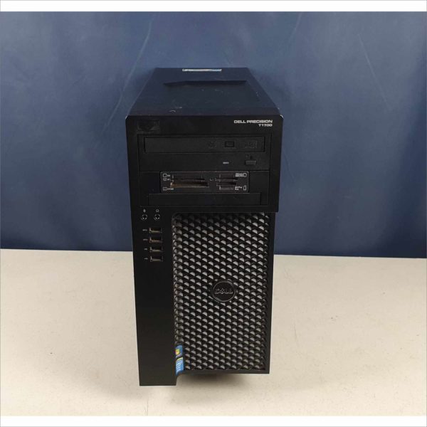 Dell Precision T1700 Xeon E3-1240 V3 3.40 GHz 4GB 256GB SSD w/ NVIDIA Quadro K600, Card Reader, DVR-RW, Windows 10 Business Desktop - Victolab LLC