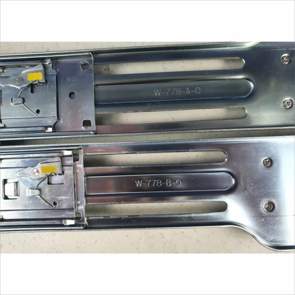 W-778-A-0 & W-778-B-0 SUPERMICRO 2U SLIDING OUTER / INNER RAIL SET LEFT/RIGHT - Victolab LLC