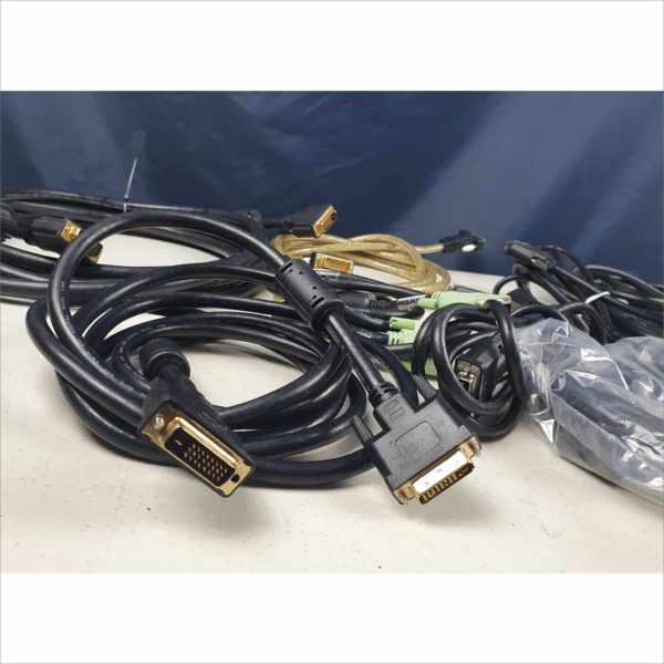 lot of 10x DVI to DVI Monitor Adapter Cable Dual Link DVI-D