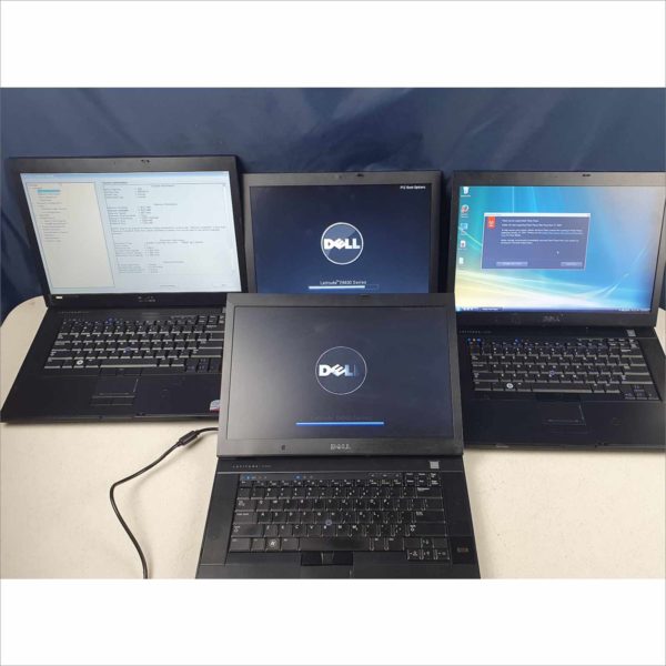 Lot 9x Dell Latitude E6400 E6500 E6410 E6510 CPU i5 i7 Core 2 Due - Working READ