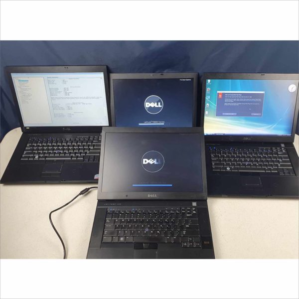 Lot 9x Dell Latitude E6400 E6500 E6410 E6510 CPU i5 i7 Core 2 Due - Working READ