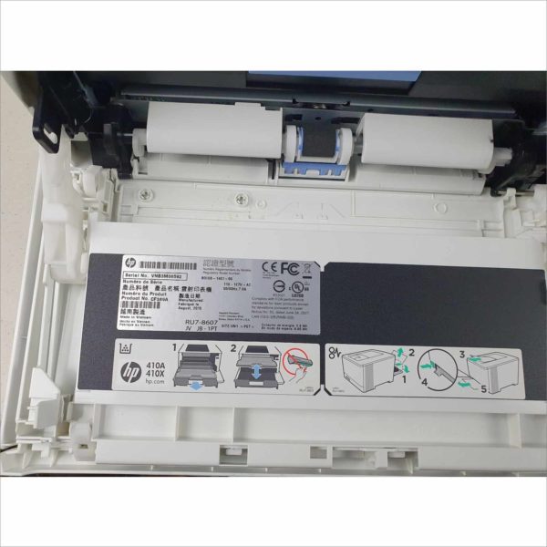 lot of 2x HP color LaserJet M452dn printer LOW COUNT Fast 28ppm CF389A BOISB-1407-00
