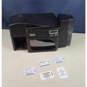 Fargo HID DTC4500e Double-Sided ID Card Printer - Count 12486