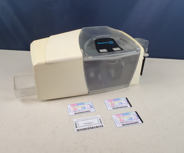 Fargo Persona C30e FD Full Color Double-Sided ID Card Printer/Encoder 054402