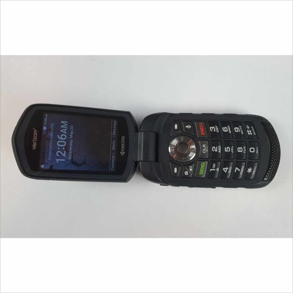 Kyocera DuraXV E4610 Verizon LTE Rugged Waterproof PTT Flip Phone