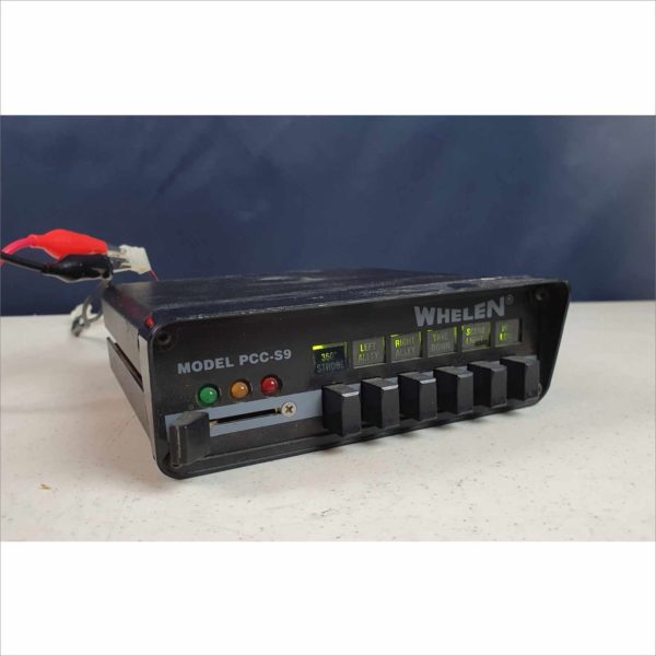 Whelen Model PCC-S9 Power Control Center Emergency Light / Siren Controller