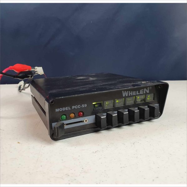 Whelen Model PCC-S9 Power Control Center Emergency Light / Siren Controller