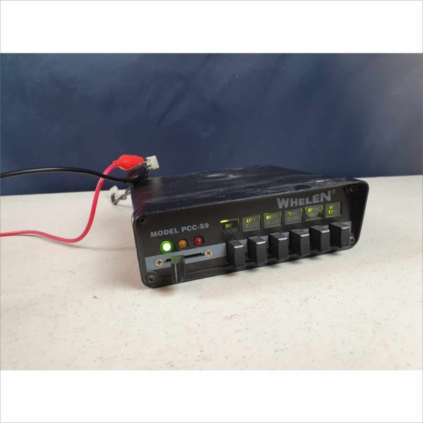 Whelen Model PCC-S9 Power Control Center Emergency Light / Siren Controller