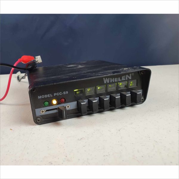 Whelen Model PCC-S9 Power Control Center Emergency Light / Siren Controller