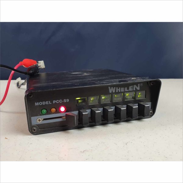 Whelen Model PCC-S9 Power Control Center Emergency Light / Siren Controller